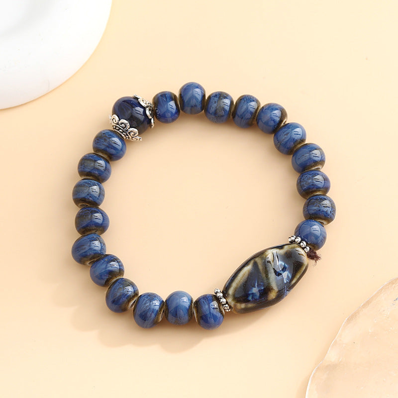 Cross-Border Retro Scenery Dezhou Ceramic Bracelet Jewelry Gym From House A 220 Ceramic bracelet high temperat