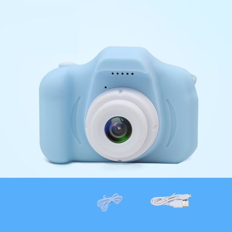 X2 HD Mini Cartoon Kids Digital Camera Deals dealsniper-net X2Blue USB