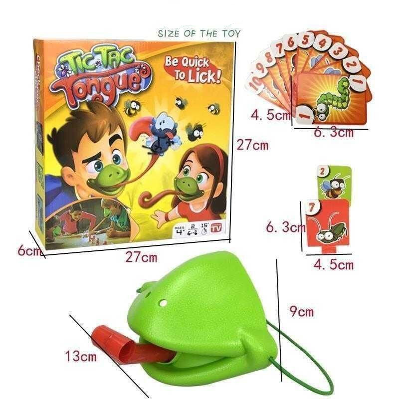 Chameleon Lizard Mask Wagging Tongue Lick Cards Board Game Deals DealSniper.net