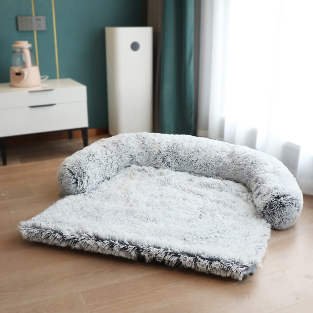 Removable Pet Dog Mat Sofa Dog Bed Soft Pad Blanket Cushion Pets dealsniper-net