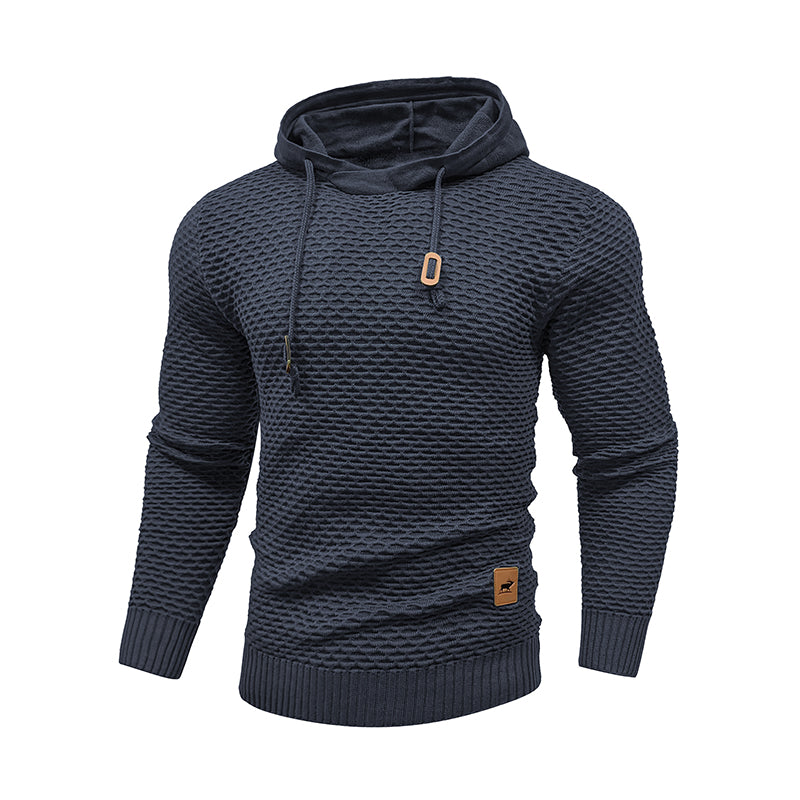 New Style 3D Pattern Outdoor Sports Men Solid Color Casual Hoodies Men dealsniper-net