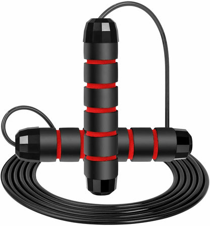 Jump' Rope Tangle-Free Rapid Speed Jumping Rope Cable With Ball