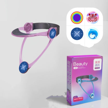 Cervical Spine Fixator Stretch Neck Protector Health DealSniper.net Transparent powder snowflake One size
