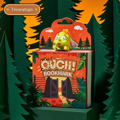 Cultural And Creative Bookmark Dinosaur Series Kids dealsniper-net Triceratops