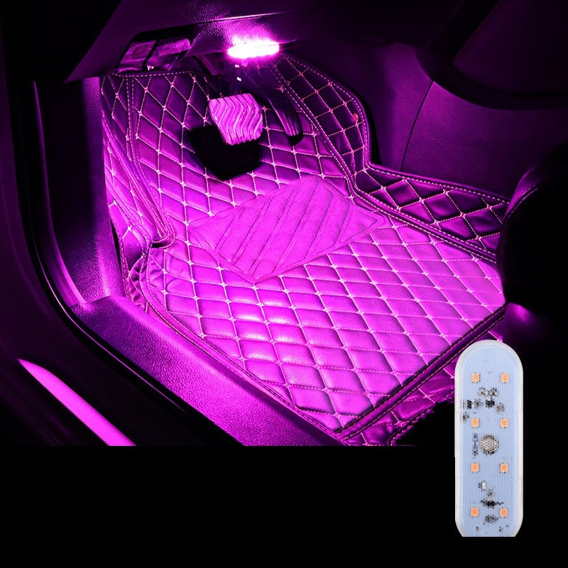 Touch-sensitive Usb Charging Atmosphere Lamp In Car