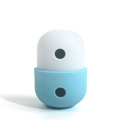 New 2 In 1 Pet Toys Products Dog Leakage Toy Ball Pets DealSniper.net White with blue