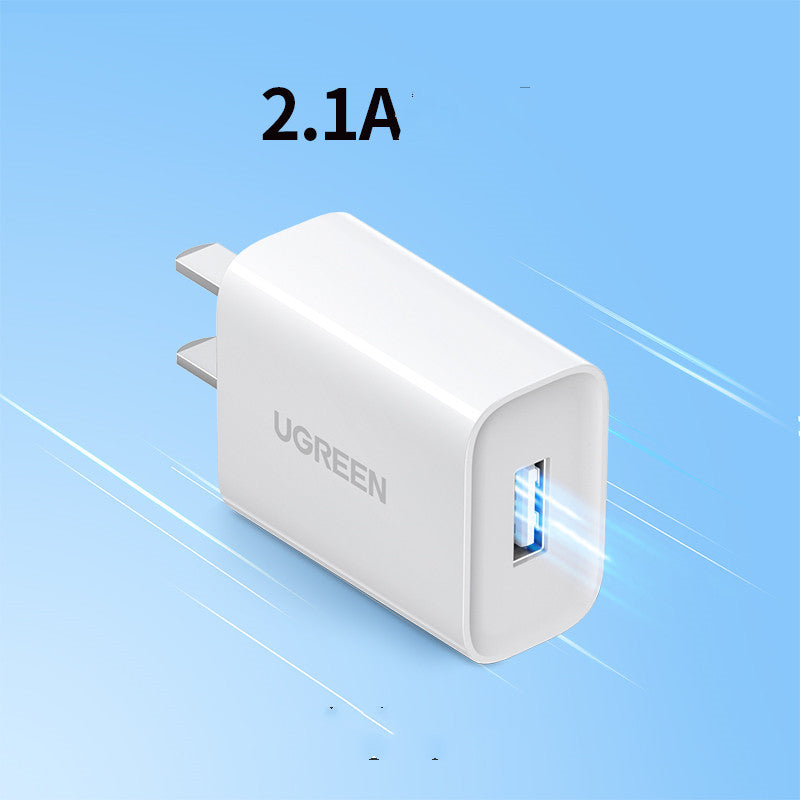 20W Dual-port Charging Head Multi-port Usb Universal Data Cable Electronics DealSniper.net 2.1A White US