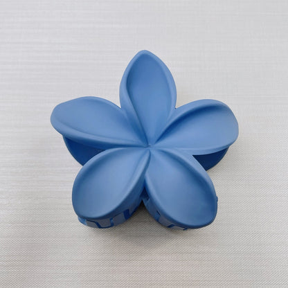 Frosted Holiday Hot Sale Side Grab Barrettes Beauty DealSniper.net Blue Matte