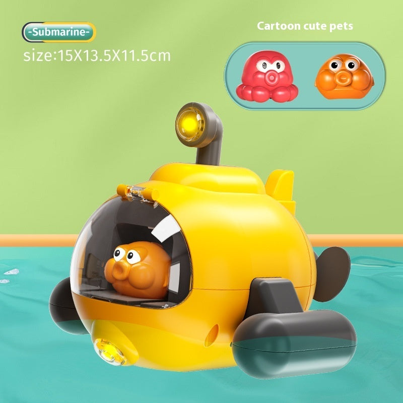 Water Toys Luminous Catapult Submarine Bath Toys Kids DealSniper.net