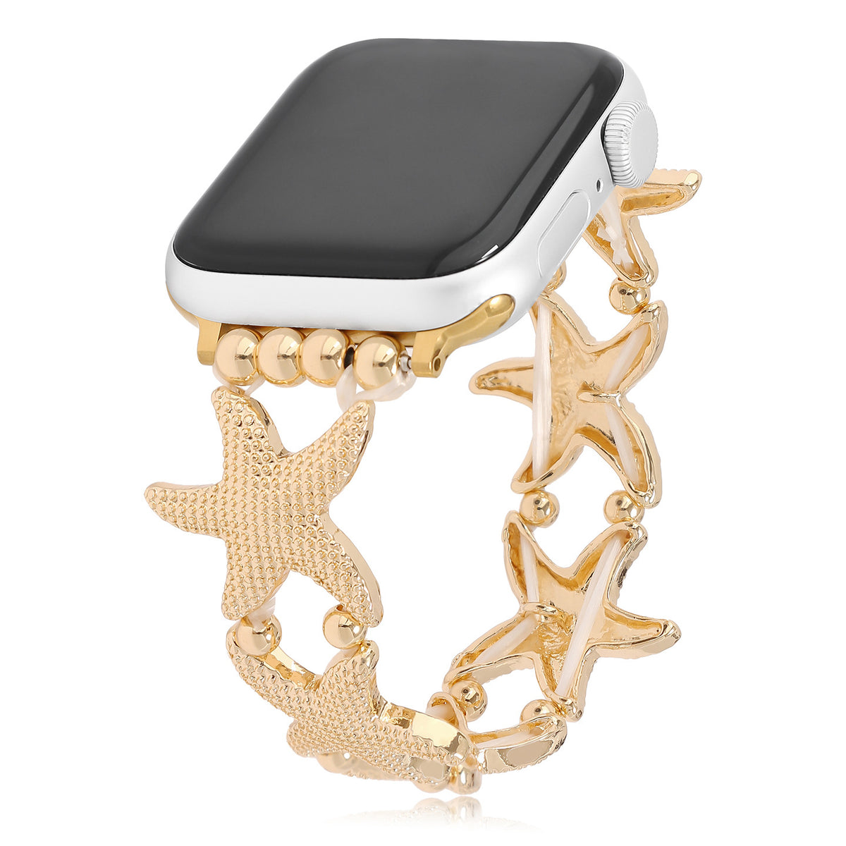 Starfish Strap Suitable For Iwatch9876 Watch Metal Strap Jewelry DealSniper.net