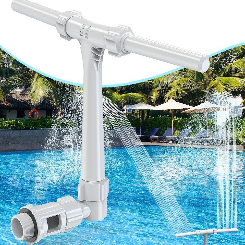 Swimming Pool Double-headed Fountain Garden DealSniper.net