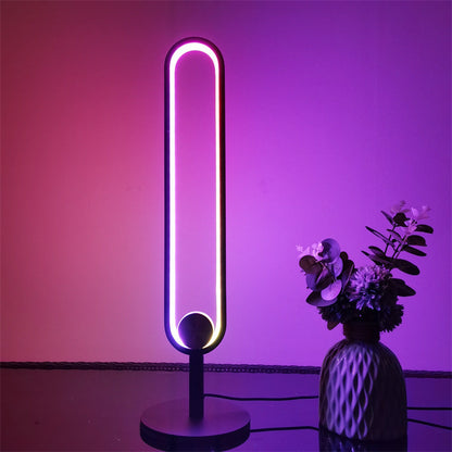 RGB Colorful Bedroom U-shaped Table Lamp Home Decor dealsniper-net