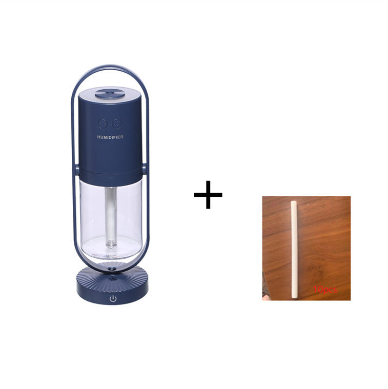 Mini USB Desktop Humidifier House DealSniper.net Blue with Cotton swab10pc