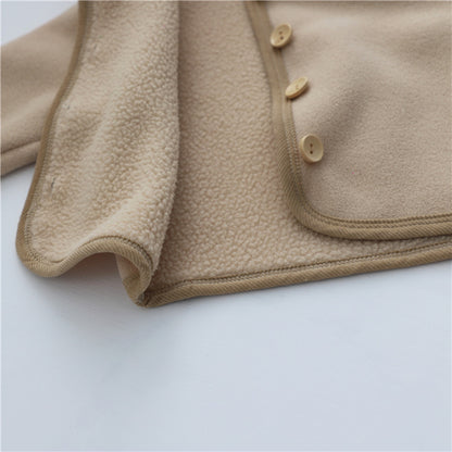 Baby Clothing Fur Lining Infant Suit Hoodies Coat Kids DealSniper.net