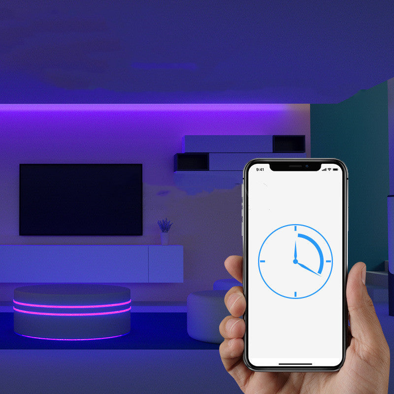 Living Room Kitchen Bedroom Atmosphere Light Full Color Strip Set Home Decor DealSniper.net