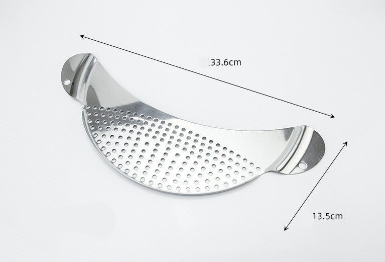 Stainless Steel Moon Shape Drainer Kitchen Tools Kitchen dealsniper-net