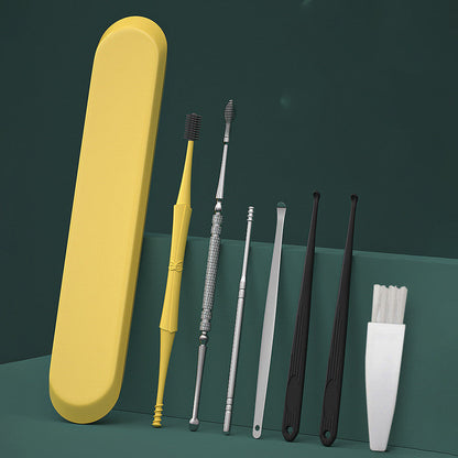 Double-headed Ear Pick 7-piece Spiral Ear Pick Health DealSniper.net A