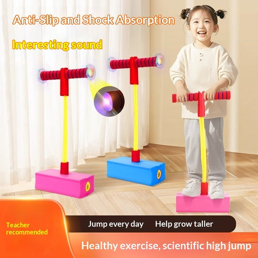 Kids Jumping Rod Frog-Jumping Toy Balance And Sensory Integration Trainer Kids Gym From House