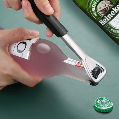 2-in-1 Adjustable Stainless Steel Can Opener Beer Starter Kitchen Tools Kitchen Gym From House