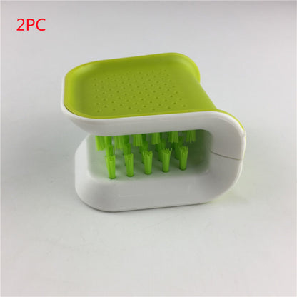 U-Shaped Knife And Cutlery Cleaner Brush Home Kitchen