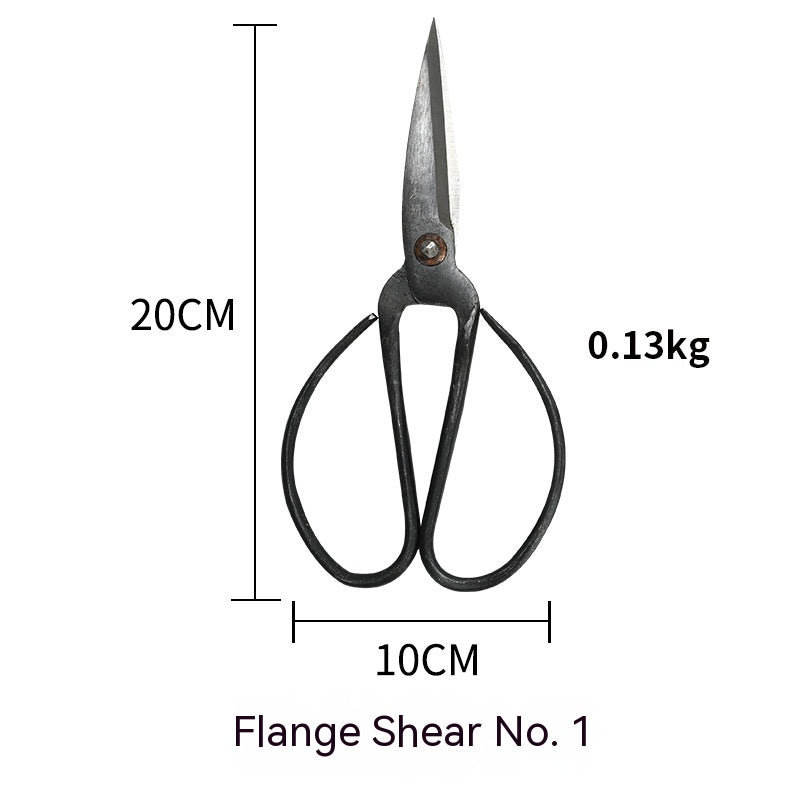 Flange Scissors Forging Kitchen Household Kitchen dealsniper-net Flange 1