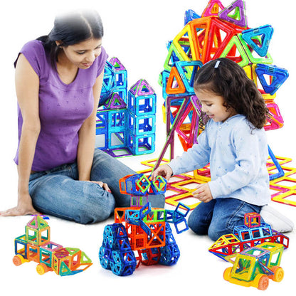 Magnetic Building Blocks DIY Magnets Toys For Kids Designer Construction Set Gifts For Children Toys Kids dealsniper-net