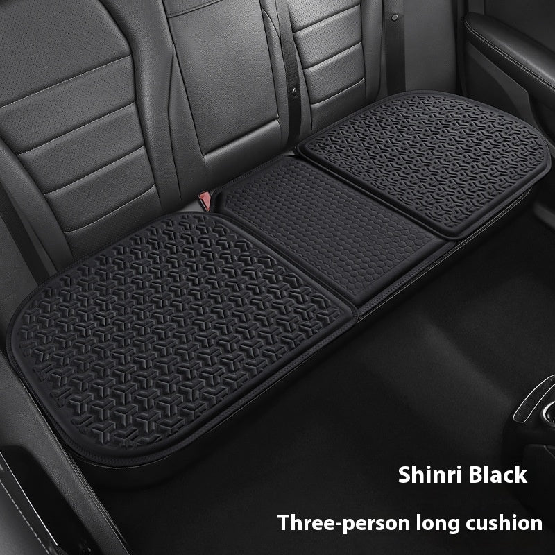 Car Seat Cushion Four Seasons Universal Cool Pad Gel Vehicle dealsniper-net Mysterious Black Rear Strip