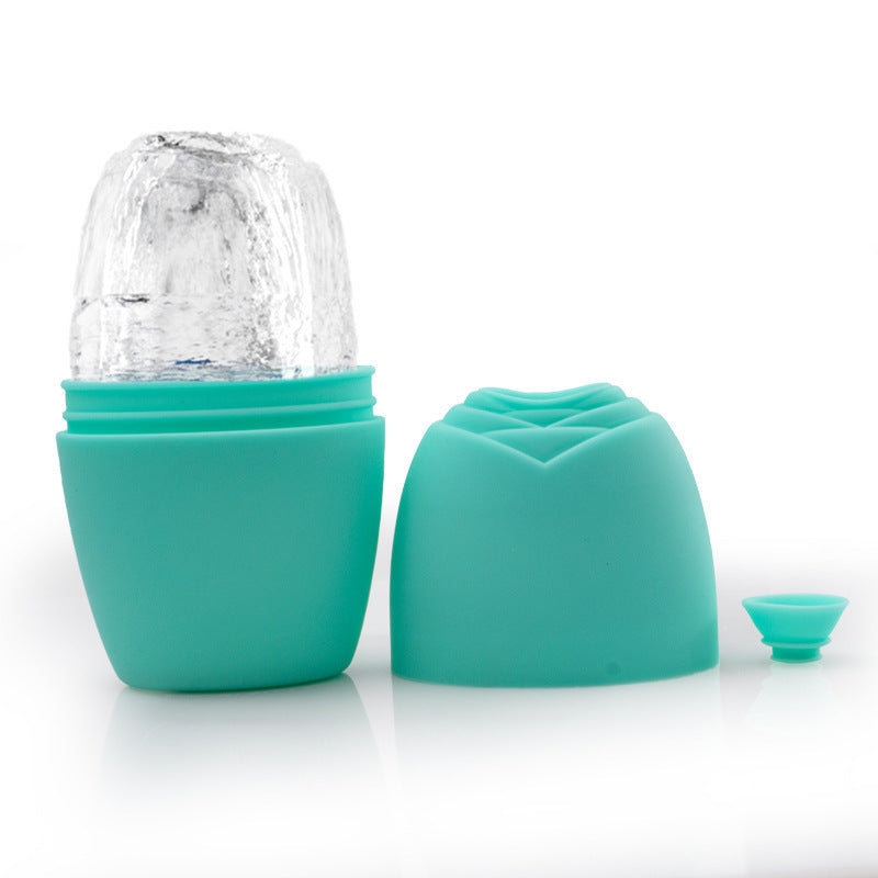 Facial Beauty Rose Ice Compress Ice Tray Beauty DealSniper.net Green