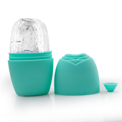 Facial Beauty Rose Ice Compress Ice Tray Beauty DealSniper.net Green