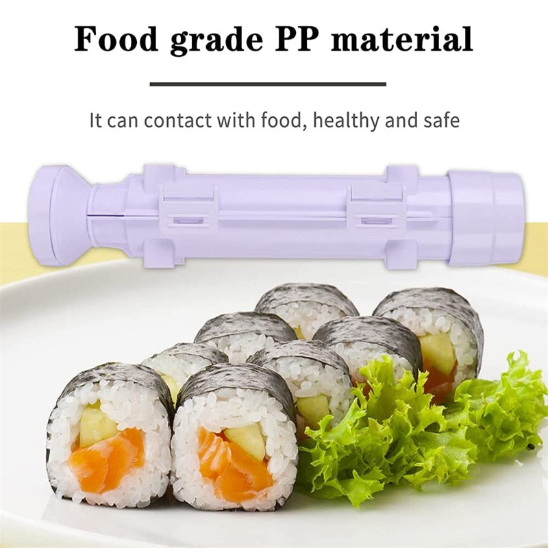 Quick Sushi Maker Roller Rice Mold Bazooka Vegetable Meat Home dealsniper-net