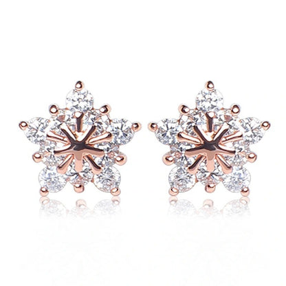 Sweet Star Stud Earrings For Women Luxury Delicate Star Versatile Jewelry Gym From House Style 1 1 pair
