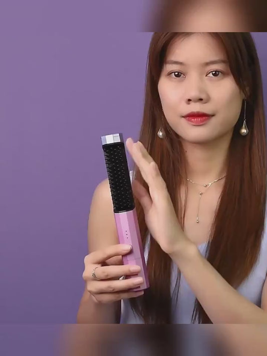 Curling Straighten Dual-purpose Travel Portable USB Charging Women DealSniper.net